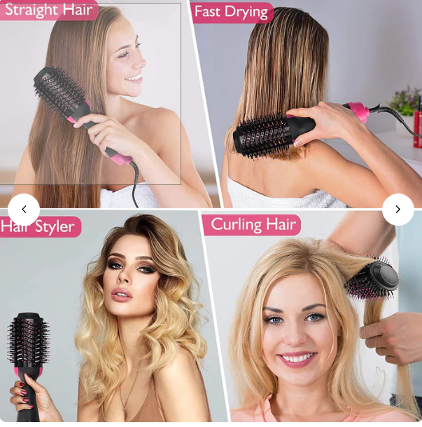 3-in-1-Hair-Dryer-Brush-One-Step-Hot-Air-Brush-Volumizer-Blow-Straightener-Curler-blowdryer